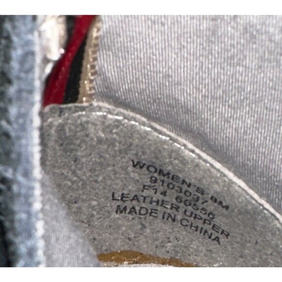 Sperry Harlow Black Suede Lace-Up Wedge Booties Leather Laces Size 8 - Picture 6 of 7